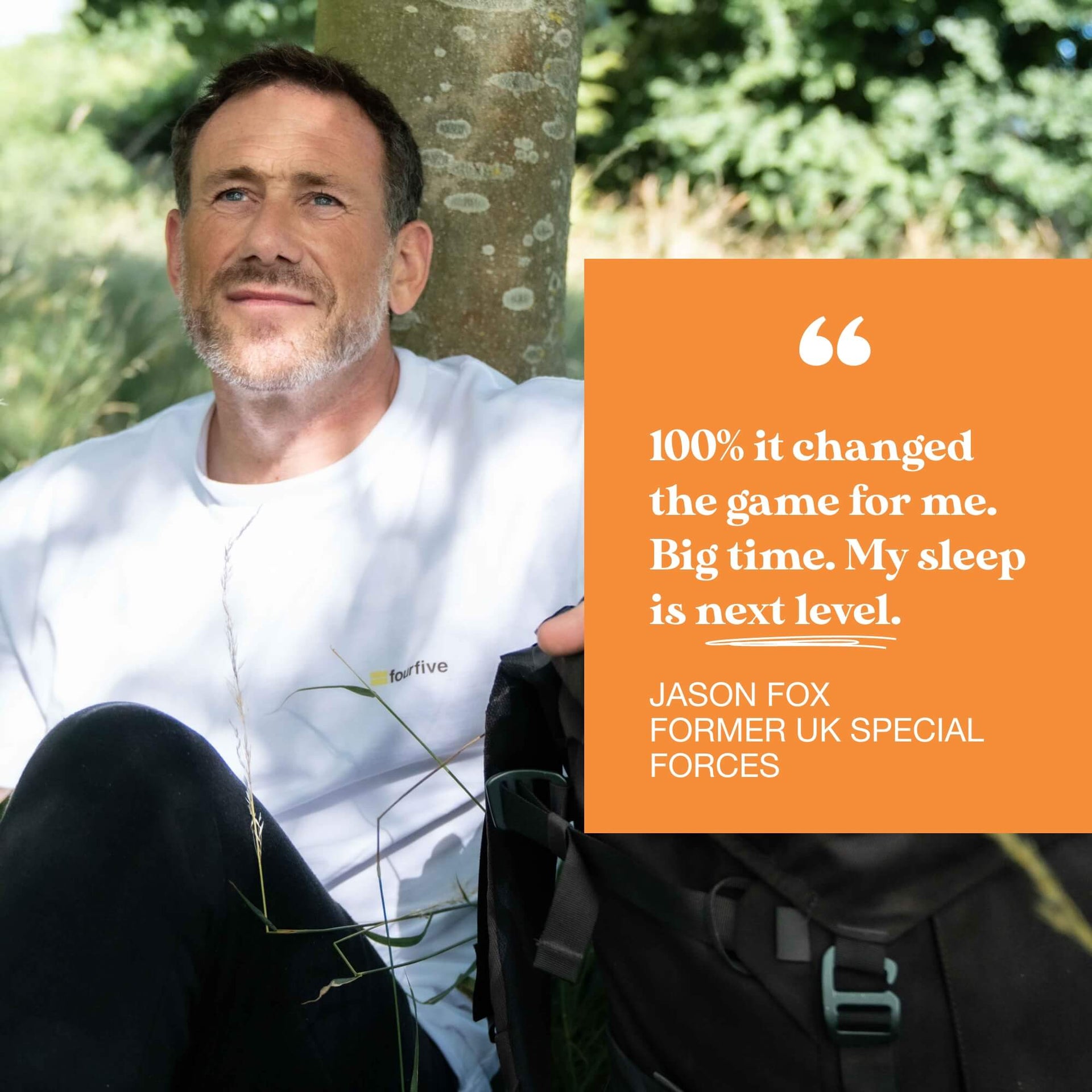Jason Fox quote about CBD Orange Oil