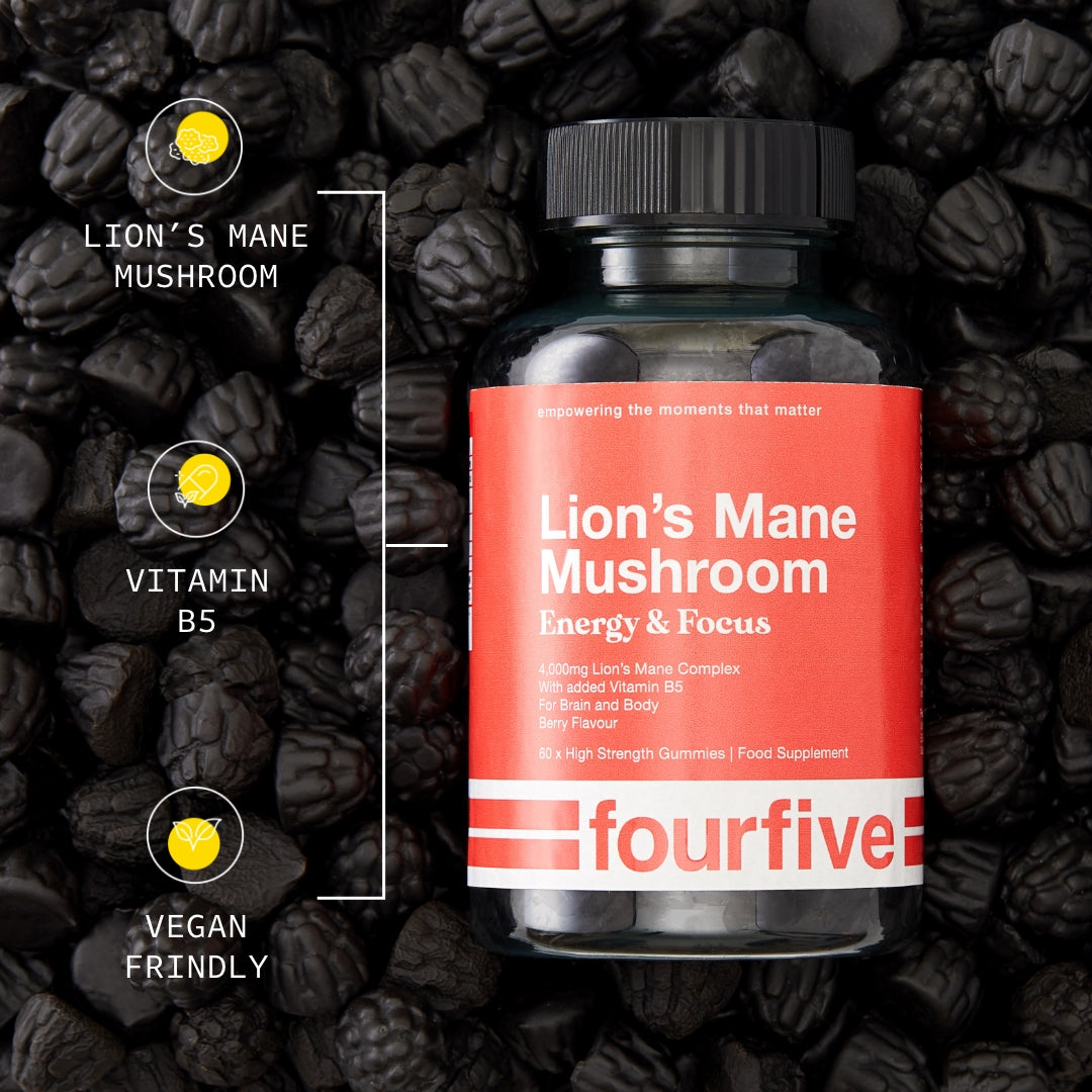 Lions Mane Mushroom - Energy & Focus Gummies