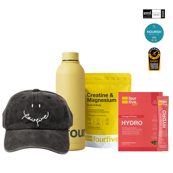 Bestsellers Bundle | Mushroom, CBD & Hydration Support | fourfive