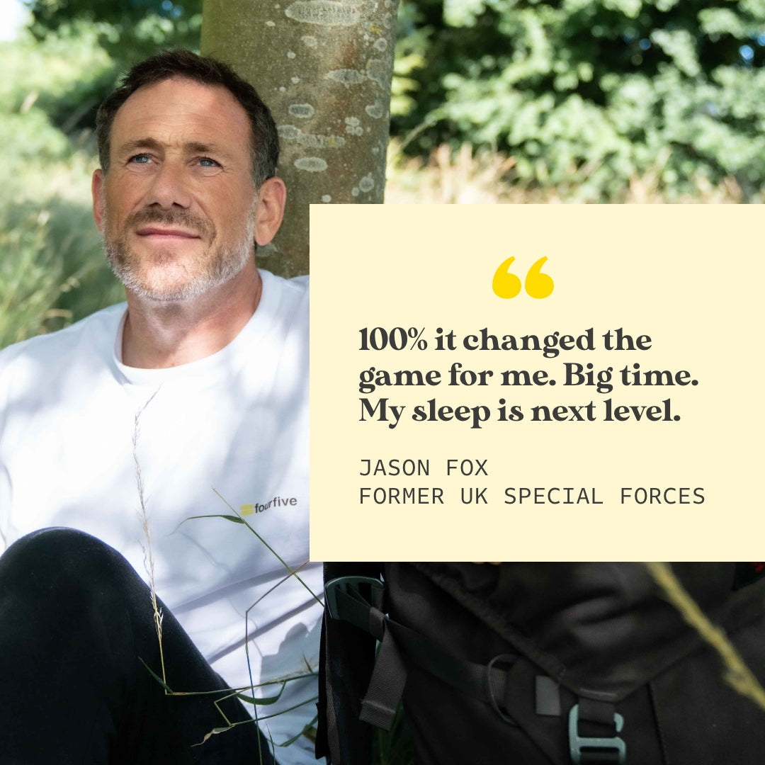 Jason Fox with a quote on CBD Orange Oil